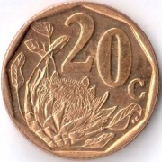 ЮАР 2008 20 центов iSewula Afrika ЮАР 2008 20 центов iSewula Afrika