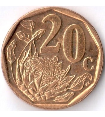 ЮАР 2008 20 центов iSewula Afrika
