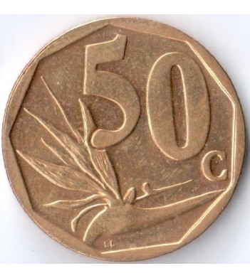 ЮАР 2008 50 центов Afurika Tshipembe