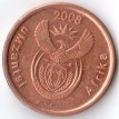 ЮАР 2008 5 центов Африканская красавка