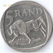 ЮАР 1996-2000 5 рэнд ЮАР 1996-2000 5 рэнд