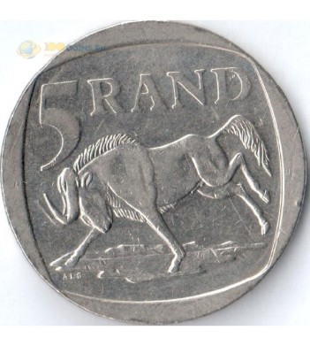 ЮАР 1996-2000 5 рэнд