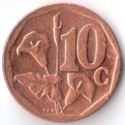 ЮАР 2015 10 центов