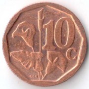 ЮАР 2017 10 центов