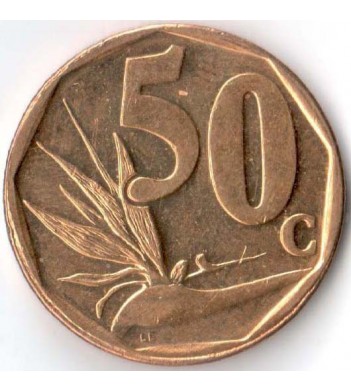 ЮАР 2010 50 центов Afrika-Dzonga