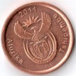 ЮАР 2011 5 центов Африканская красавка