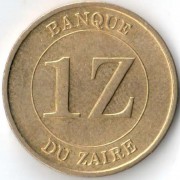 Заир 1987 1 заир