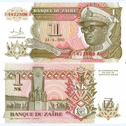 Заир бона (047) 1 ликута 1993