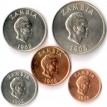 Замбия 1968 набор 5 монет Животные