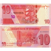 Зимбабве бона (103) 10 долларов 2020