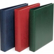 Папка (формат Гранд) иск.кожа (красная) d35