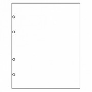 Листы разделители формат Оптима белые