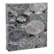 Папка (формат Оптима) картон Коллекция (серая) d50