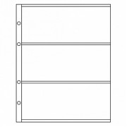 Лист для бон на 3 ячейки Оптима (жесткие)