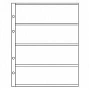 Лист для бон на 4 ячейки Оптима (жесткие)