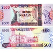 Гайана бона (037) 500 долларов 2011 Гайана бона (037) 500 долларов 2011