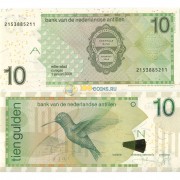 Нидерландские Антилы бона 10 гульденов 2006 Нидерландские Антилы бона 10 гульденов 2006