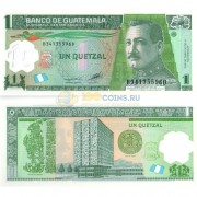 Гватемала бона 1 кетцаль 2012 Гватемала бона 1 кетцаль 2012