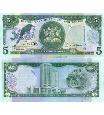 Тринидад и Тобаго бона 5 долларов 2006