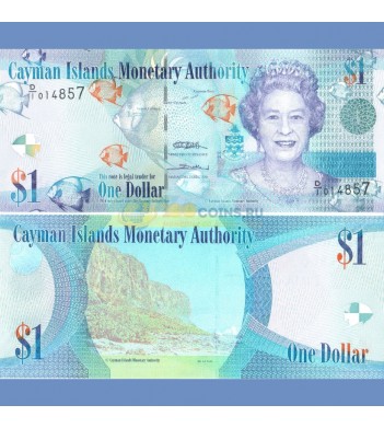 Каймановы острова 1 доллар 2010 бона