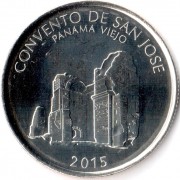 Панама 2015 1/2 бальбоа Монастырь Сан-Хосе