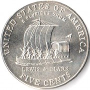 США 2004 5 центов Корабль D