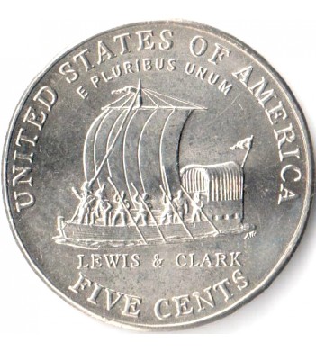 США 2004 5 центов Корабль D