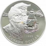 Канада 1995 1 доллар Компания Гудзонова залива proof