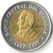 Эквадор 1997 100 сукре 70 лет банку