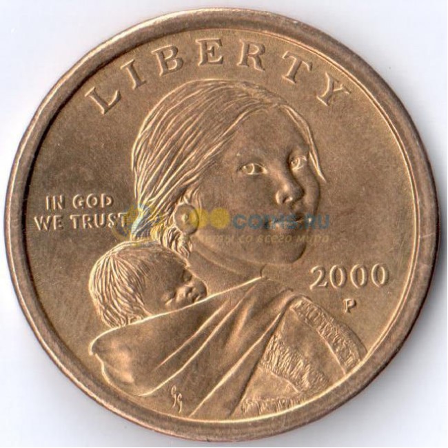 Купить монеты доллары сша. Монета 1 доллар США. США 1 доллар 2000. Монеты США 1 доллар 2000г. Монета one Dollar Liberty 2000.