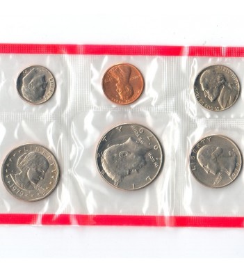 США 1979 Набор монет годовой D Сьюзен Энтони
