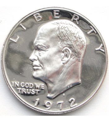 США 1972 1 доллар Доллар Эйзенхауэра (proof)