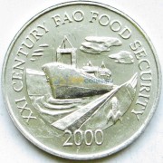 Панама 2000 1 сентесимо ФАО