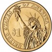 США 2016 1 доллар Президенты Рональд Рейган №40 (D)