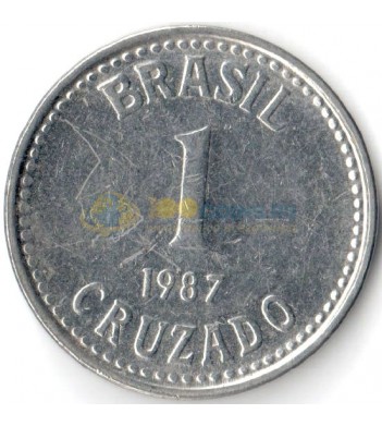 Бразилия 1986-1988 1 крузадо