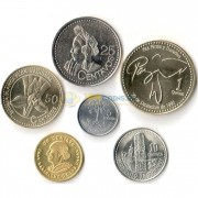 Гватемала 1991-2012 набор 6 монет