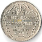 Ямайка 1966 5 шиллингов VIII Игры Содружества