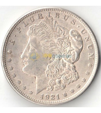 США 1921 1 доллар Доллар Моргана