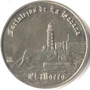 Куба 2007 1 песо Крепость Эль-Морро