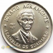 Куба 1977 1 песо Игнасио Аграмонте