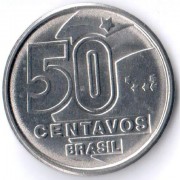 Бразилия 1989 50 сентаво