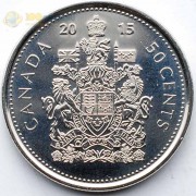 Канада 2015 50 центов