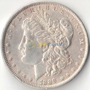 США 1889 1 доллар Доллар Моргана