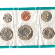 США 1980 Набор монет годовой P Сьюзен Энтони