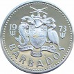 Барбадос 1973 5 долларов Фонтан