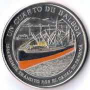 Панама 2016 1/4 бальбоа Первый транзит через канал