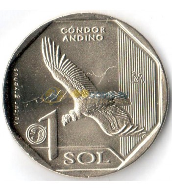 Перу 2017 1 соль Кондор