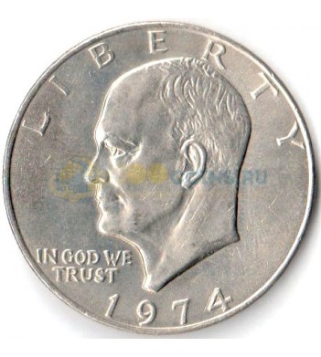 США 1974 1 доллар Доллар Эйзенхауэра (P)