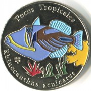 Куба 2005 1 песо Спинорог Пикоссо