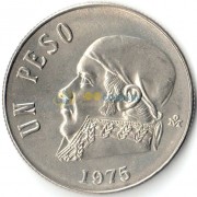 Мексика 1975 1 песо Хосе Морелос Мексика 1975 1 песо Хосе Морелос